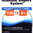 Scientific Anglers 71/2' Tapered 7x Fly Fishing Leader