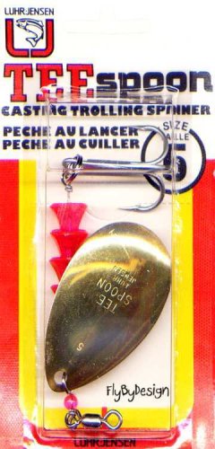 Luhr-Jensen Brass TeeSpoon Spinner - Size 5