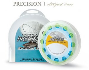 Cortland Precision Striper WF8 F Green/Ice Blue FlyLine