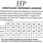 Cortland 333+ Tapered Monofilament Leaders with Loop