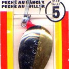 Luhr-Jensen Brass & Nickel TeeSpoon Spinner - Size 5
