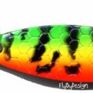 Luhr-Jensen Needlefish FireTiger Trolling Wobbler Spoon