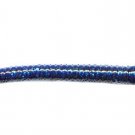 Yum 6" Houdini Worm Black Blue Flake Soft Lures 15 pack