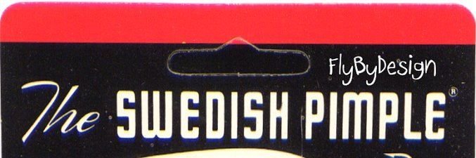 Swedish Pimple 1-3/4" Nickel #4 Lure 1/4 oz.