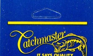 Catchmaster Size 7 Brass 3-way Fishing Swivels - 4 pcs.