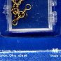 Catchmaster Size 7 Brass 3-way Fishing Swivels - 4 pcs.