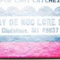 Swedish Pimple 1-3/4" Florescent Orange #4 Lure 1/4 oz.