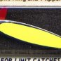 Swedish Pimple 2-1/4" Fluorscent Yellow #6 Lure 1/2 oz.