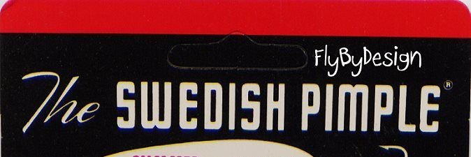 Swedish Pimple 2-1/4" Florescent Orange #6 Lure 1/2 oz.