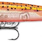 Rapala HJ10 Glass Purple Sunfire Husky Jerk Rattle Lure