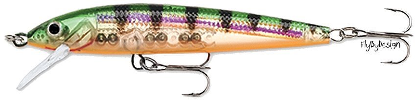 Rapala Glass Perch Husky Jerk Rattling Suspending Lure