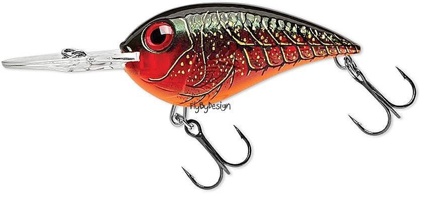 Rapala CRR08 RCW Crankin' Rap RED CRAWDAD 2" Lure