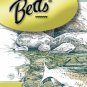 Betts White/Black Trim Gim Size 8 Fly Fishing Popper