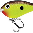Rapala CRR14 HM Crankin' Rap Hot Mustard Lure