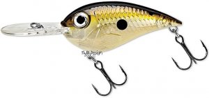 Rapala CRR14 MSD Crankin' Rap Moss Shad 2-1/2" Lure