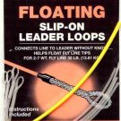 Cortland Floating 30LB Slip-On Clear Leader Loops 2-7wt