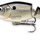 Rapala Jointed JSR04 Suspending Rattlin Silver Shad Rap