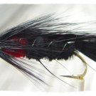Matuka Black Streamer Fly Fishing Flies Twelve Size 6