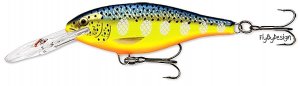 Rapala 2-3/4" SR07 Hot Steel Balsa Shad Rap Lure