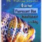 Wonderfurl Fluorescent Blue Furled Fly Leaders + Ring