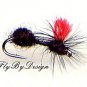 Black Parachute Ant Fly Fishing Flies - FREE Shipping Worldwide & Choice of Size