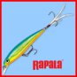 Rapala X-RAP Parrot (XRSS12 PRT) Suspending Fishing Lure with VMC SureSet Hook