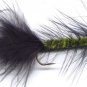 Woolly Bugger - Twelve Fly Fishing Flies - Your Choice Hook Size & Fly Color