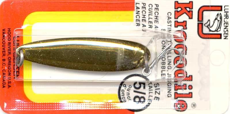 Luhr-Jensen Krocodile Brass Wobbler Spoon