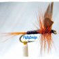 Ginger Quill Dry Flies - Twelve Hook Size 12 Fly Fishing Flies