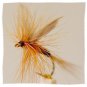 Ginger Quill Dry Flies - Twelve Hook Size 12 Fly Fishing Flies