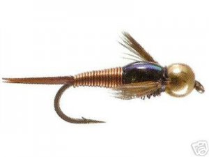 Copper John Nymphs - One Dozen NEW Fly Fishing Flies Choose Hook Size 14 to 20