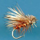Tan Elk Hair Caddis Dry Fly Fishing Flies - Choice of Hook Size