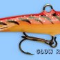 NEW Rapala Glow Red Tiger Vertical Jigging Rap 1-1/2", 3/16 oz Fishing Lure