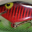Vintage (1987) POE'S SUPER CEDAR Red/Black Crawdad Lure