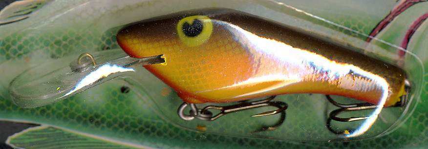 Vintage (1987) POE'S SUPER CEDAR Brown/Orange 918 Lure