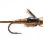 RED Copper John Nymphs - One Dozen Fly Fishing Flies Choose Hook Size 14 to 20
