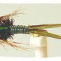 Olive Copper John Nymphs - One Dozen Fly Fishing Flies Choose Hook Size 14 to 20
