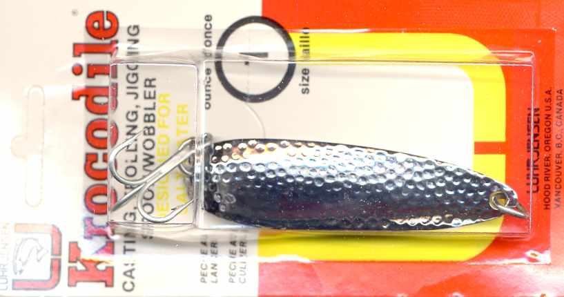 Luhr-Jensen Krocodile Hammered Chrome 1/4 to 1 oz Spoon