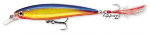 Rapala X-RAP Hot Steel Suspending Slashbait Fishing Lure (XR08 HS)