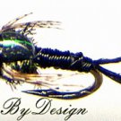 Black Copper John Nymphs Twelve NEW Fly Fishing Flies Choose Hook Size 14 to 20