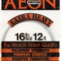 AEON Tapered Knotless Extra Heavy Fly Fishing Leader 16 Lb Test - 12 Foot Long