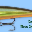 Rapala Deep X-RAP Moss Chartreuse Shad Lure (XRDSS08 MCSD) with SureSet Hook