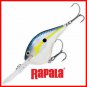 Rapala Helsinki Shad Rattling Fishing Lure w/VMC SureSet Hooks Dives To 10 Feet