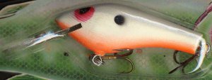 Vintage (1987) POE'S SUPER CEDAR Grey Pearl #940 Lure