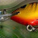 Vintage (1989) POE'S SUPER CEDAR Brown/Fire Belly Lure