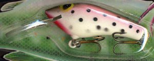 Vintage (1987) POE'S SUPER CEDAR Rainbow Trout 925 Lure