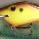 Vintage (1988) POE'S SUPER CEDAR Brown/Chartreuse Lure