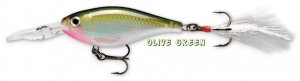NEW Rapala X-RAP Olive Green Shad Suspending + Rattling 2-1/2" Slashbait Lure