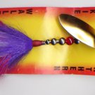 Moore's Seducer Gold/Purple/Red/White Muskie/Pike Lure
