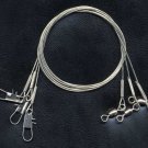 Berkley Steelon Stainless Steel 18"/30 Lb Leaders - McMahon Swivel & Snap -3/pak
